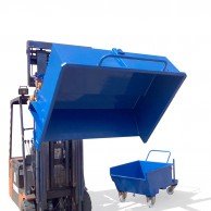 Scarico benna ribaltabile