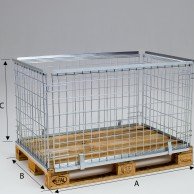 Contenitori in rete elettrosaldata