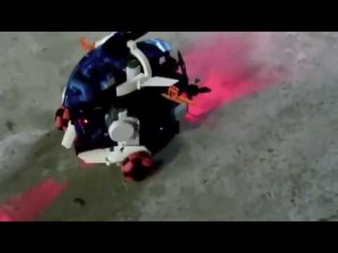Lego mindstorms robotics with rotacaster wheel
